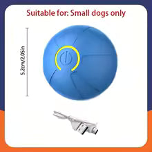 Smart Dog Toys Ball Electronic Interactive Pet Toy Moving Ball USB Automatic Moving Bouncing for Puppy