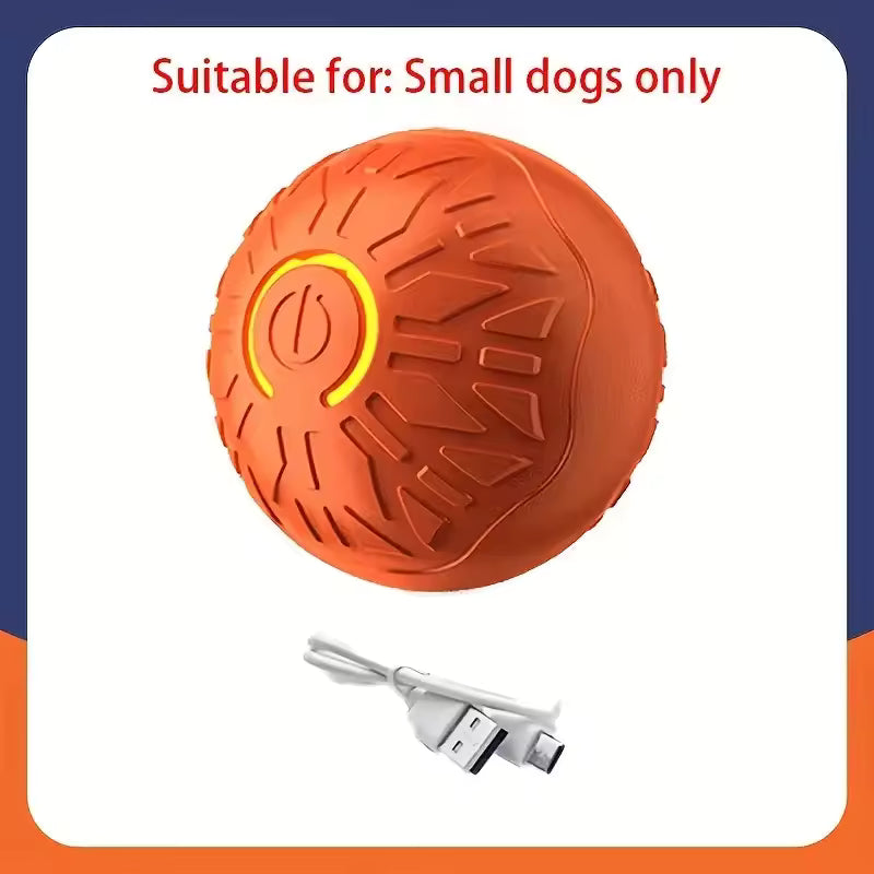 Smart Dog Toys Ball Electronic Interactive Pet Toy Moving Ball USB Automatic Moving Bouncing for Puppy