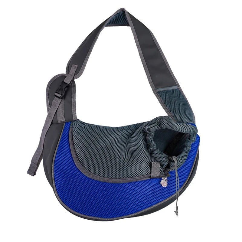 Pet Puppy Dog Mesh Sling Carry Pack Backpack Carrier Travel Tote Shoulder Bag UK